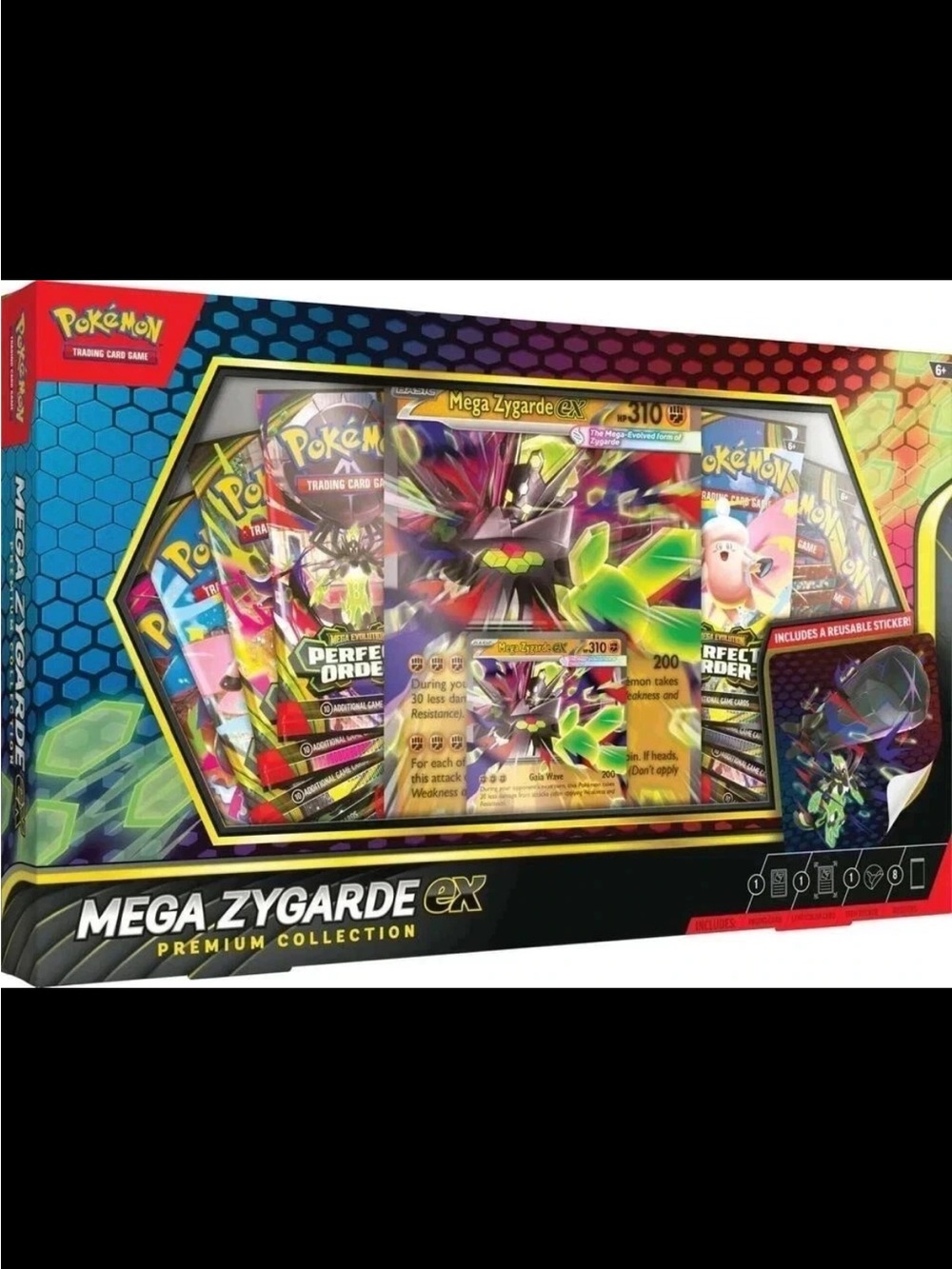 Pokemon TCG Mega Zygarde ex Premium Collection Box Sealed New